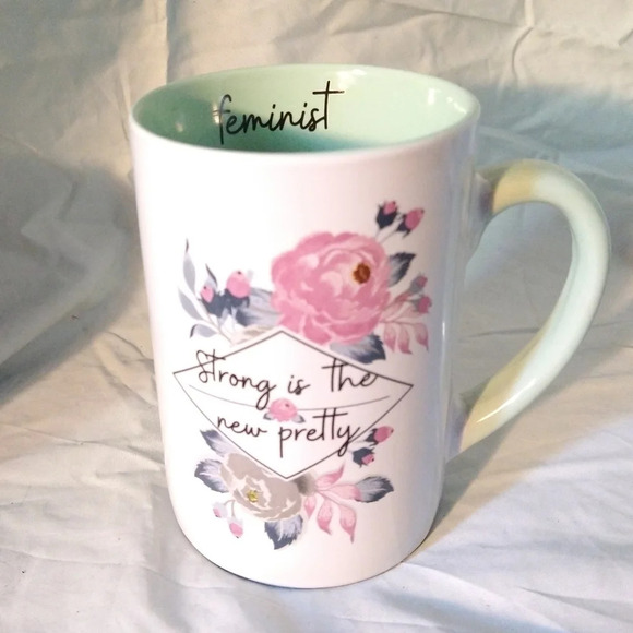 Strong & pretty coffee mug - Picture 1 of 5